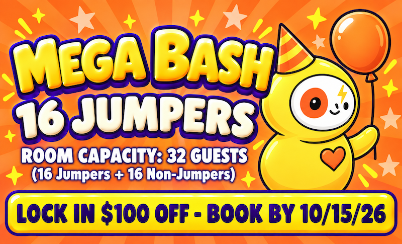 MEGA BASH – $599 (Save $100)