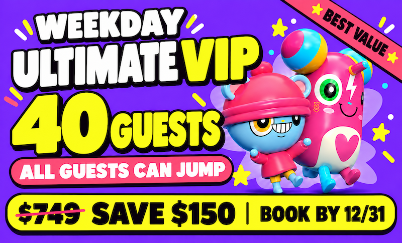 WEEKDAY ULTIMATE VIP – $599 (Save $150)