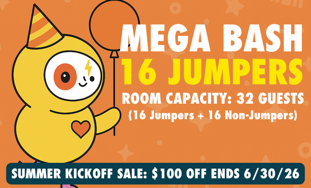 MEGA BASH – $599 (Save $100)