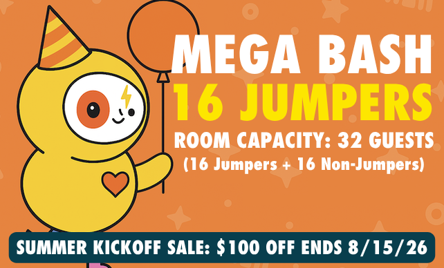 MEGA BASH – $599 (Save $100)