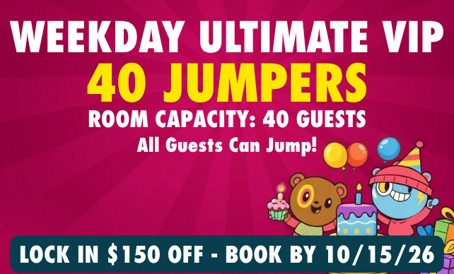 WEEKDAY ULTIMATE VIP – $599 (Save $150)