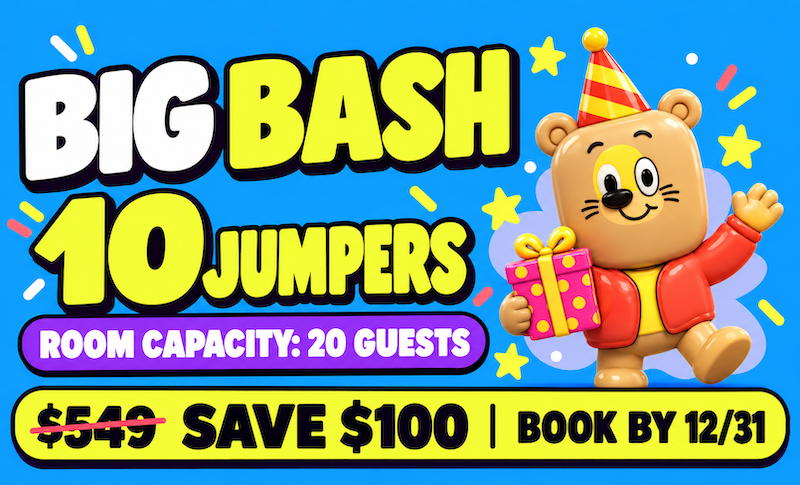 BIG BASH – $449 (Save $100)