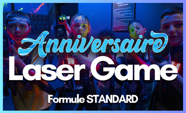 PACK ANNIVERSAIRE - LASER GAME - STANDARD