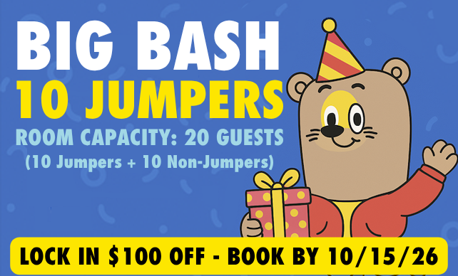 BIG BASH – $449 (Save $100)