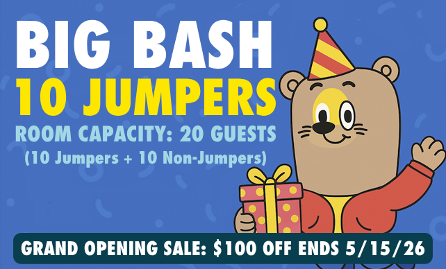 BIG BASH – $449 (Save $100)